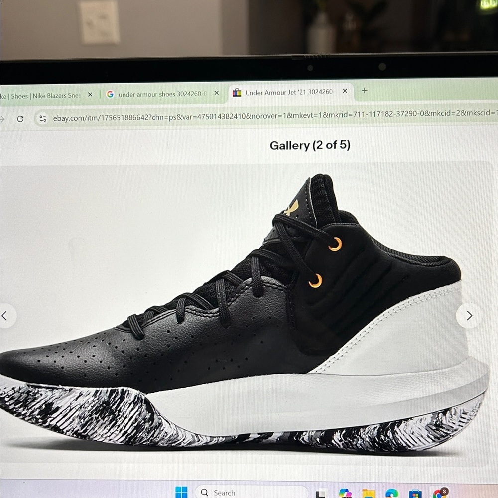 Under Armour Men’s Jet ‘21 Basketball Sport Athletic Trainers Shoes Size 11 - Picture 9 of 10